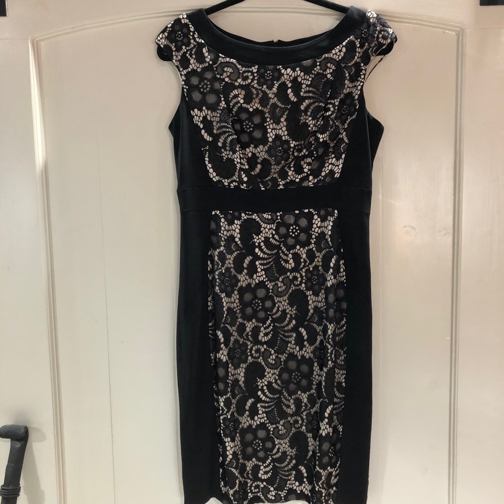 2/$15 NWOT Jax black lace dress